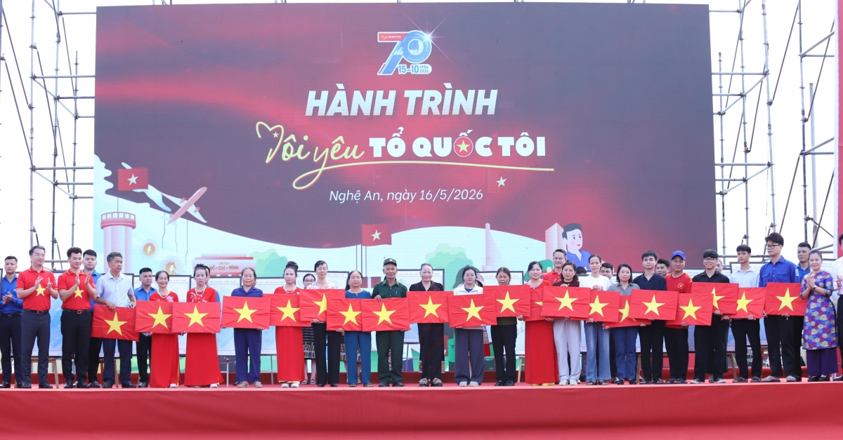 Hành trình “Tôi yêu Tổ quốc tôi” thu hút các đoàn viên, thanh niên tham gia hoạt động cộng đồng, lan tỏa tình yêu quê hương, hình ảnh tích cực trên không gian mạng. 