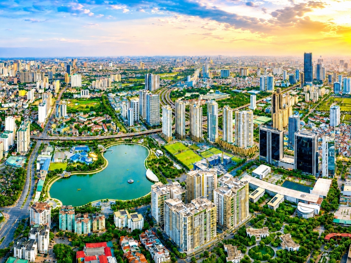 Một góc Thủ đô Hà Nội.