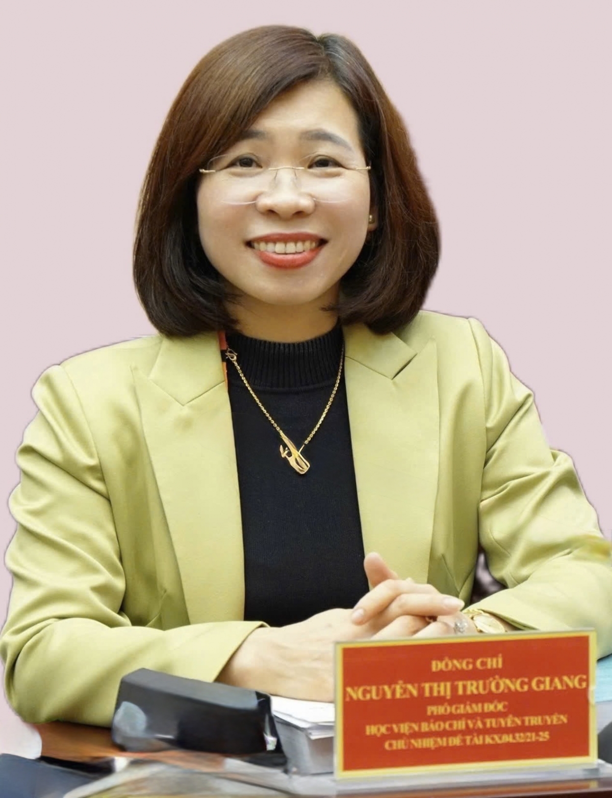 PGS.TS Nguyễn Thị Trường Giang, Phó Giám đốc Học viên Báo chí và Tuyên truyền