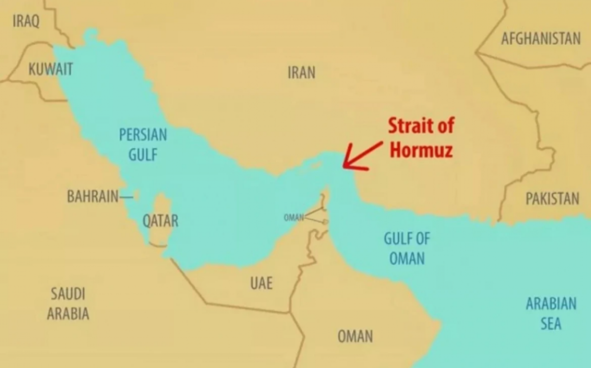Iran siết chặt hơn eo biển Hormuz để đáp trả Mỹ. Đồ họa: Caspian Post.