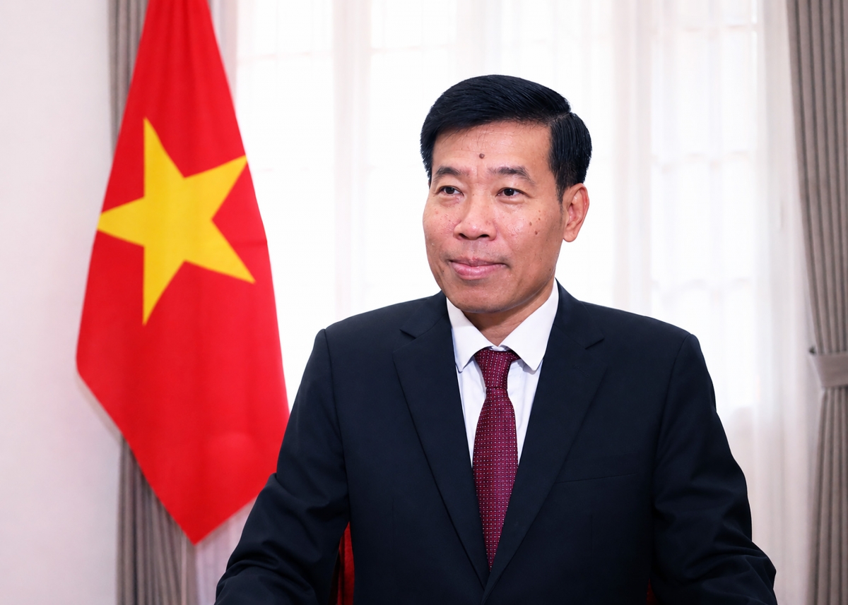  ĐC Nguyễn Mạnh Cường, Uỷ viên BCH Trung ương Đảng, Phó Bí thư thường trực Đảng ủy, Thứ trưởng Bộ Ngoại giao 