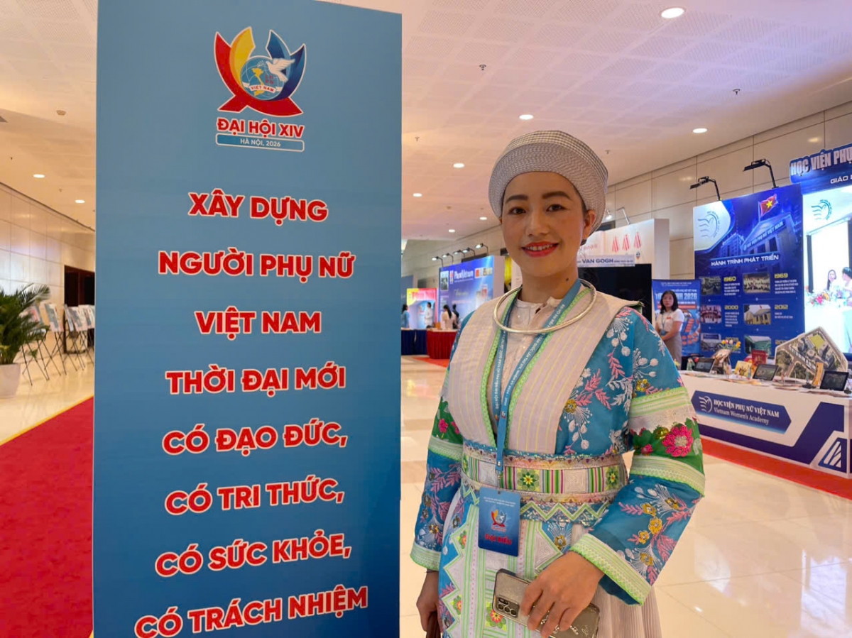 Bà Dương Thị Hoa, Chủ tịch Hội LHPN xã Hòa An, tỉnh Cao Bằng