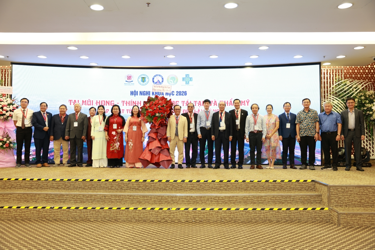 Hội nghị khoa học Tai mũi họng 2026 thu hút đông đảo chuyên gia đầu ngành tham dự