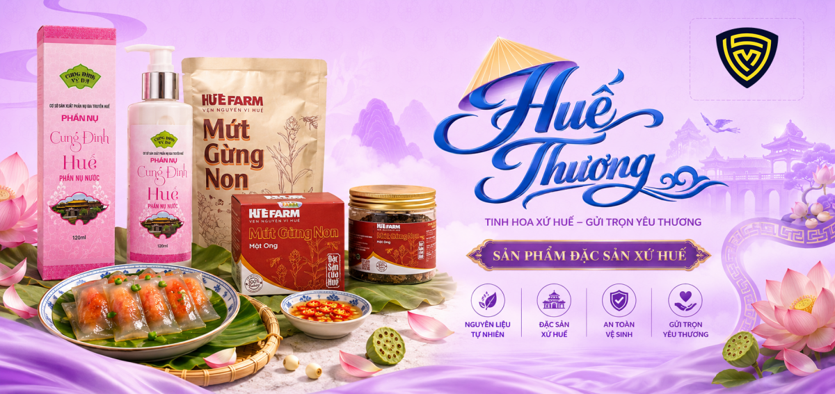 Chương trình “Sức sống hàng Việt” số 8 với chủ đề “Huế Thương”, diễn ra từ ngày 26 - 28/6/2026