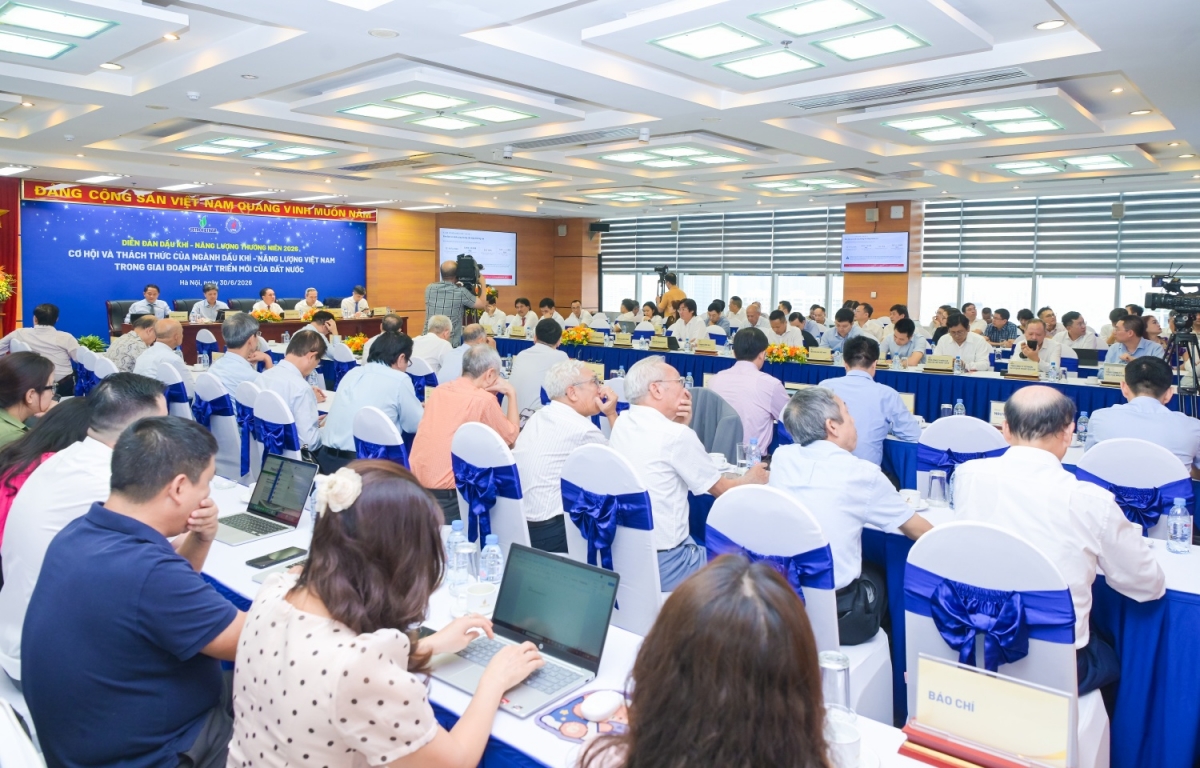 Các đại biểu tham dự Diễn đàn Dầu khí - Năng lượng thường niên 2026 