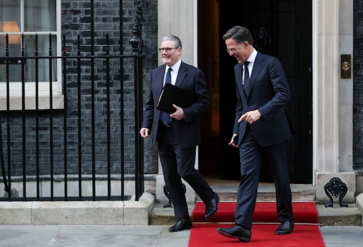 Thủ tướng Keir Starmer tái khẳng định cam kết vững chắc của Anh đối với an ninh châu Âu và NATO - Ảnh: Reuters