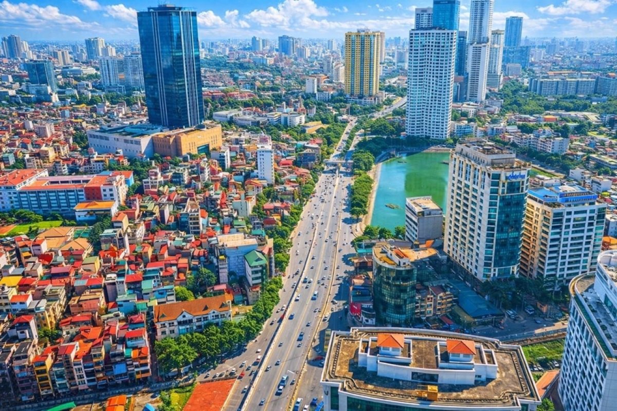 Một góc Thủ đô Hà Nội.