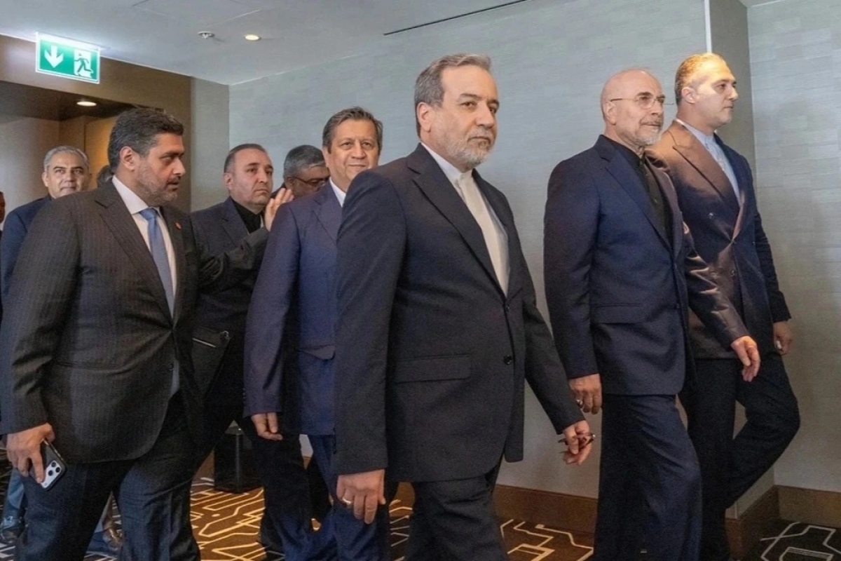 Phái đoàn Iran đến Thụy Sĩ hội đàm với phía Mỹ (Ảnh: Reuters).