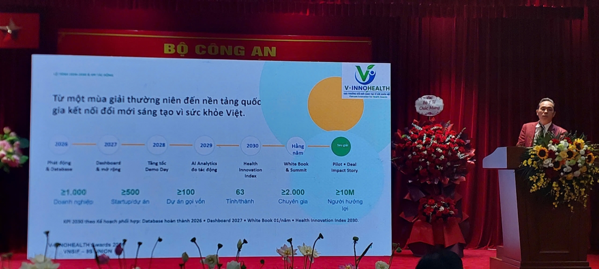 Giới thiệu Giải thưởng "Đổi mới sáng tạo vì sức khỏe Việt năm 2026"