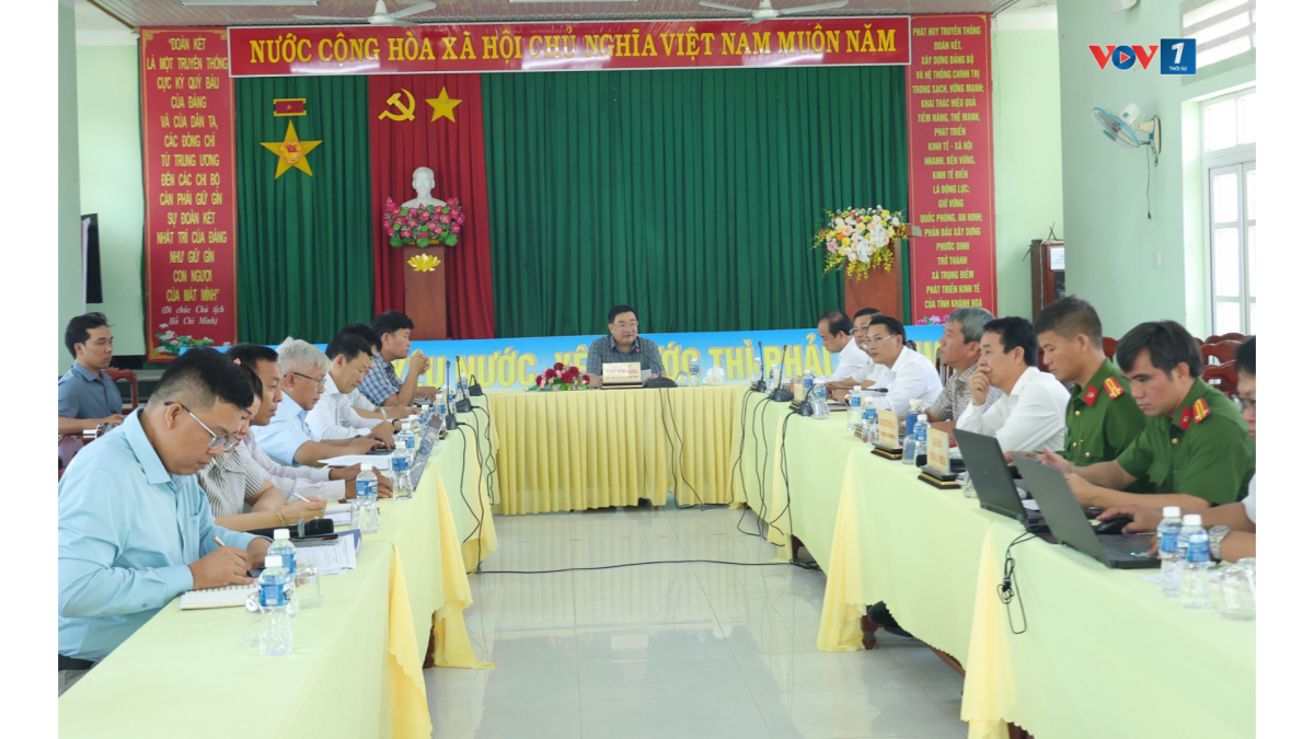UBND tỉnh Khánh Hòa liên tục tổ chức các buổi làm việc đôn đốc giải phóng mặt bằng 2 dự án điện hạt nhân