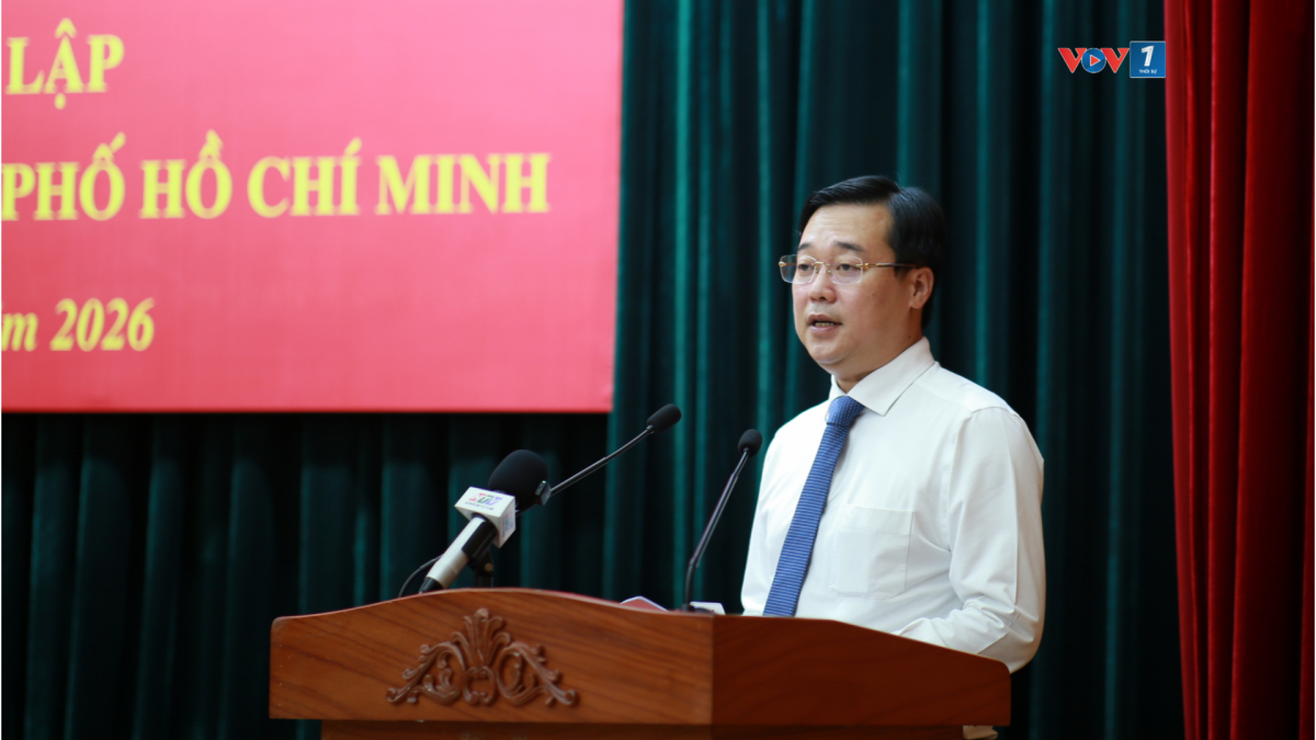 Phó Bí thư Thường trực Thành ủy Lê Quốc Phong phát biểu chỉ đạo