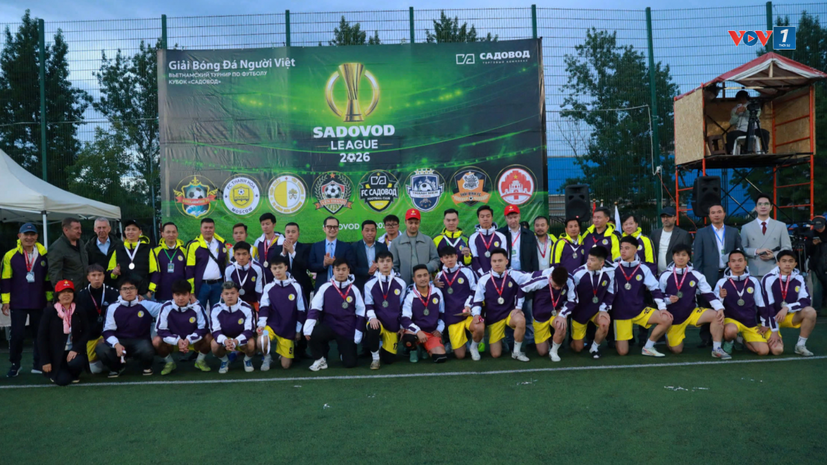 Giải bóng đá Liga Sadovod 2026 đã thực sự trở thành ngày hội của tình đoàn kết