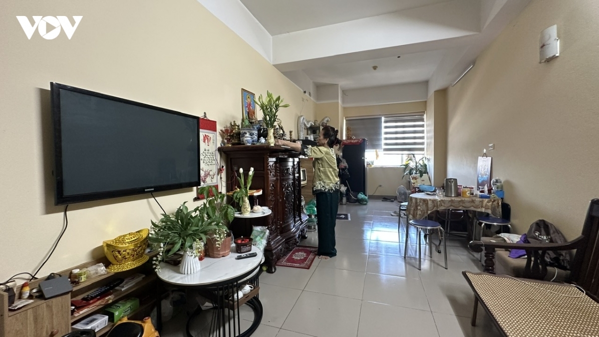 Nơi an cư hiện nay của gia đình bà Châu tốt hơn nơi ở cũ