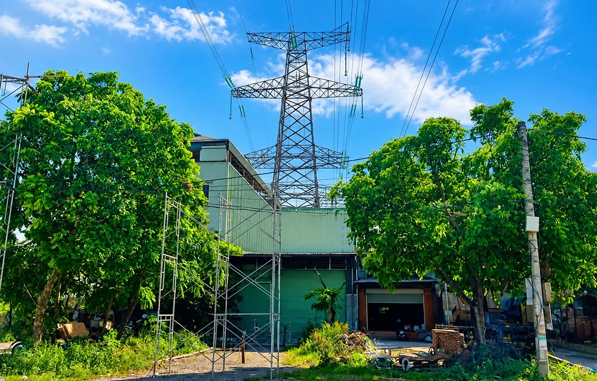Dự án đường dây 500/220kV Nho Quan – Phủ Lý – Thường Tín hiện đang gặp vướng mắc liên quan đến chặt hạ cây cối và xử lý nhà cửa, công trình trong hành lang an toàn 