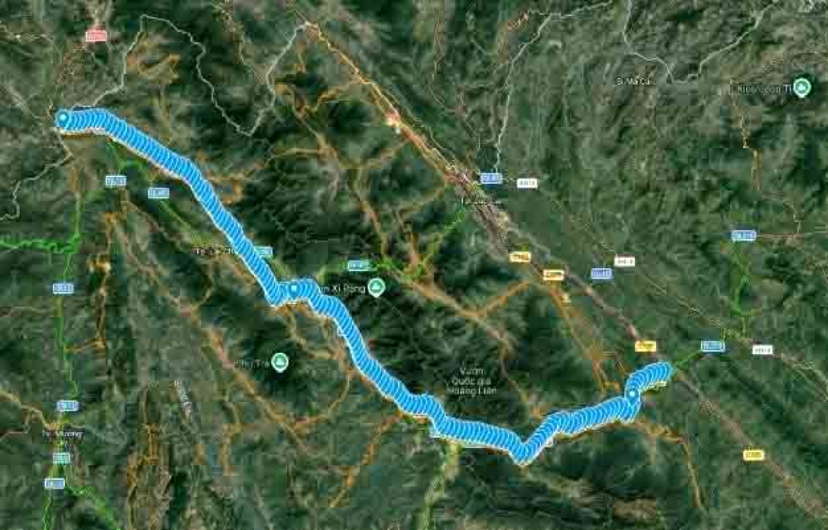 Tuyến cao tốc Bảo Hà - Lai Châu dự kiến có tổng chiều dài khoảng 163,5km