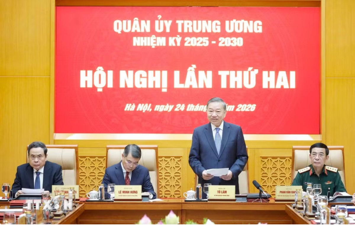 Tổng Bí thư, Chủ tịch nước Tô Lâm phát biểu chỉ đạo.