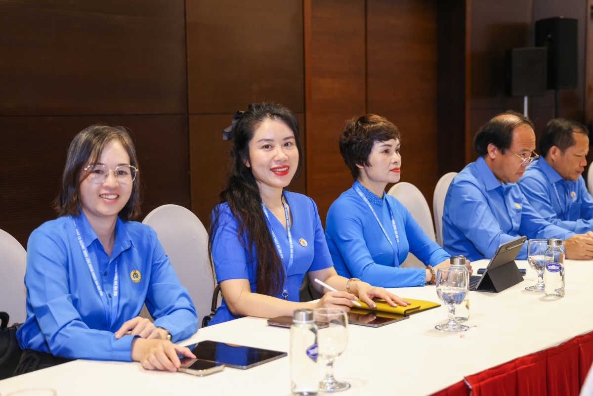 Các đại biểu dự Đại hội XIV Công đoàn Việt Nam
