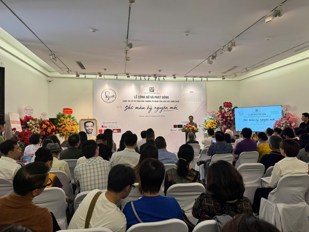 Lễ phát động cuộc thi diễn ra tại Bảo tàng Mỹ thuật Việt Nam - nơi lưu giữ và trưng bày nhiều tác phẩm của hoạ sỹ Tô Ngọc Vân