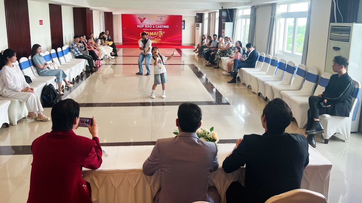 Cuộc thi “Sao mai nhí 2026” diễn ra 3 vòng: sơ tuyển bắt đầu từ ngày 27/6/2026; vòng bán kết vào ngày 23 – 24 - 25/7/2026 và đêm chung kết 26/7/2026