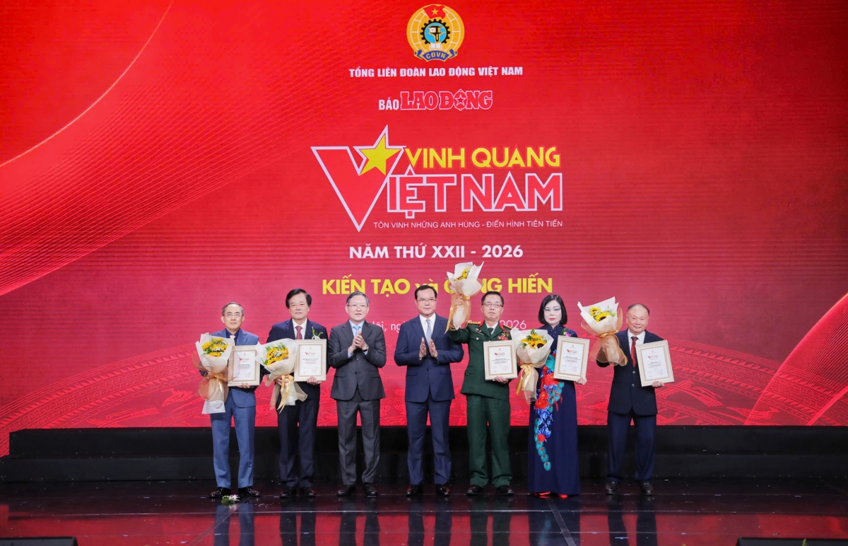 5 cá nhân xuất sắc được vinh danh tại chương trình năm nay