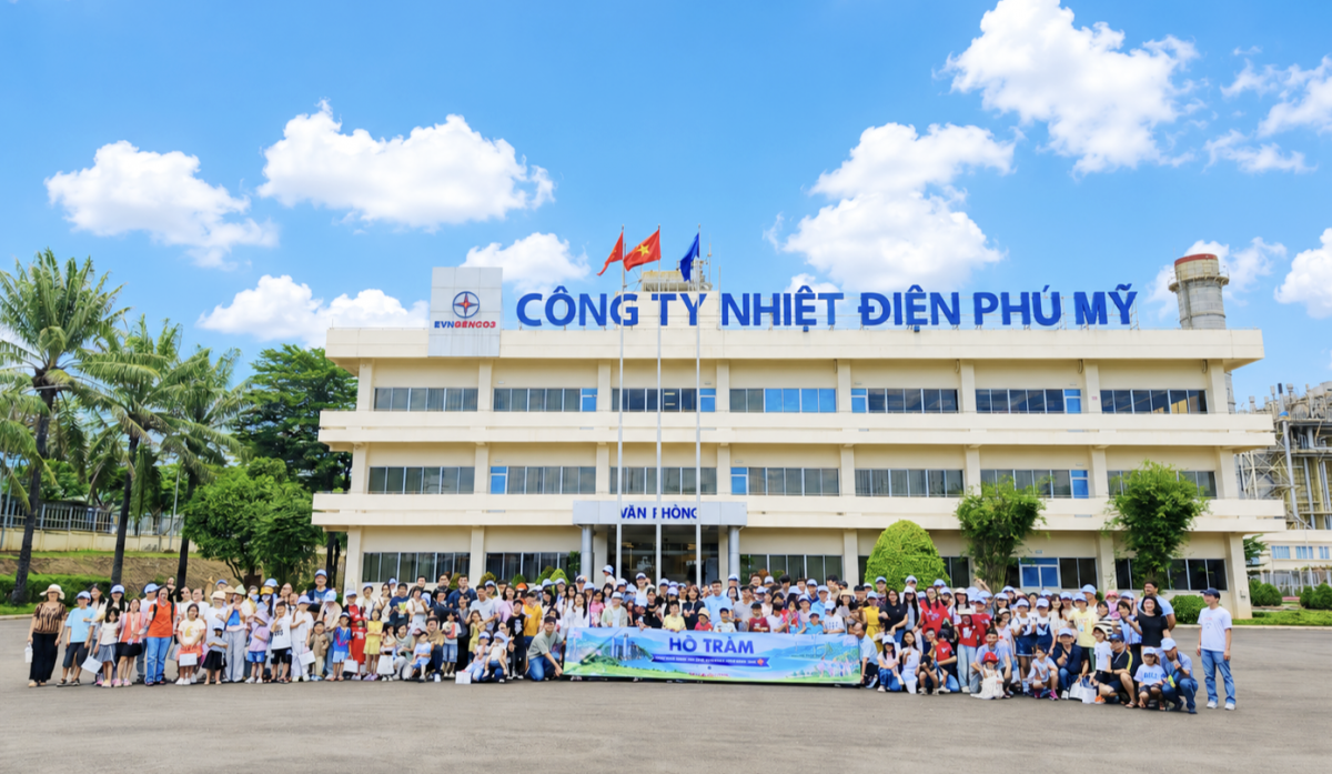 Công ty Nhiệt điện Phú Mỹ đã tổ chức nhiều hoạt động thiết thực, ý nghĩa dành cho con em cán bộ nhân viên 