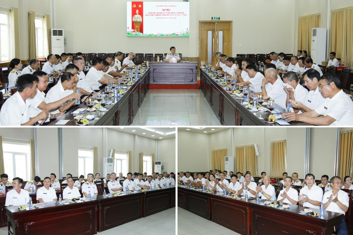 Quang cảnh buổi gặp mặt.