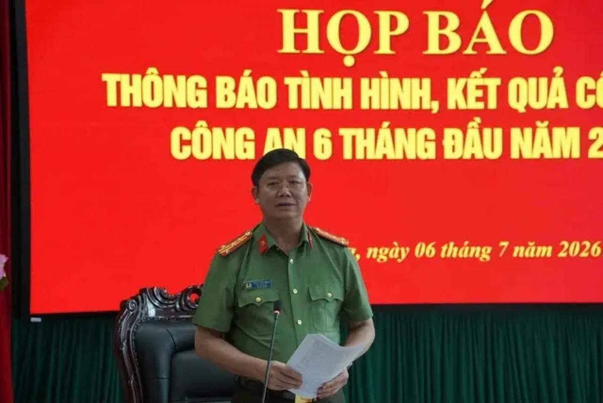 Đại tá Hoàng Văn Mạnh, Phó giám đốc Công an tỉnh Tuyên Quang