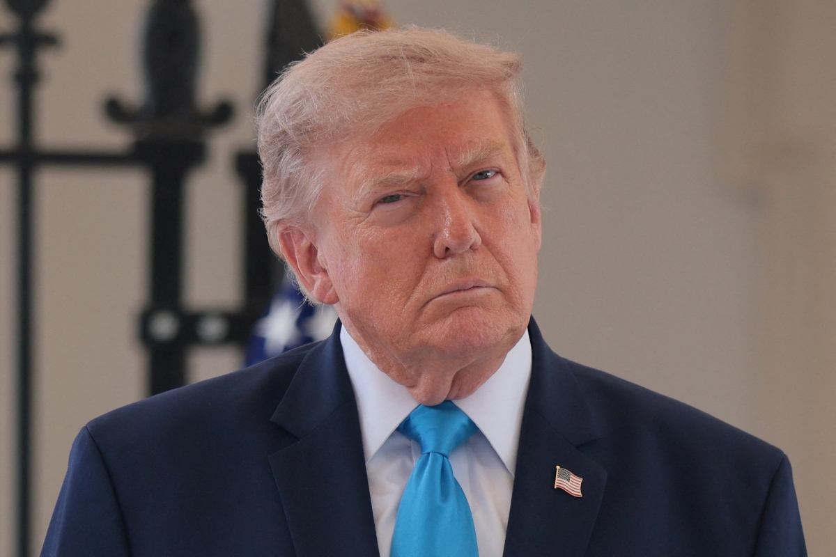 Tổng thống Mỹ Donald Trump. Ảnh Reuters