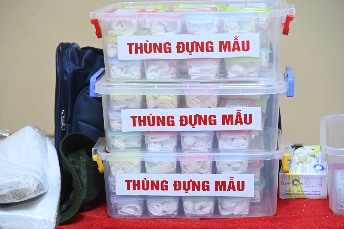 Cà Mau đã đưa 237 mẫu hài cốt liệt sĩ đi giám định.