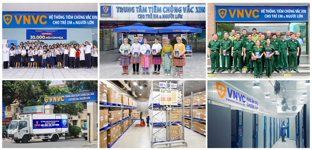 Trong nhiều năm qua, VNVC đã đầu tư phát triển hệ sinh thái vắc xin toàn diện với gần 300 trung tâm tiêm chủng trên toàn quốc, hệ thống bảo quản vắc xin và triển khai tiêm chủng an toàn, chi phí hợp lý 