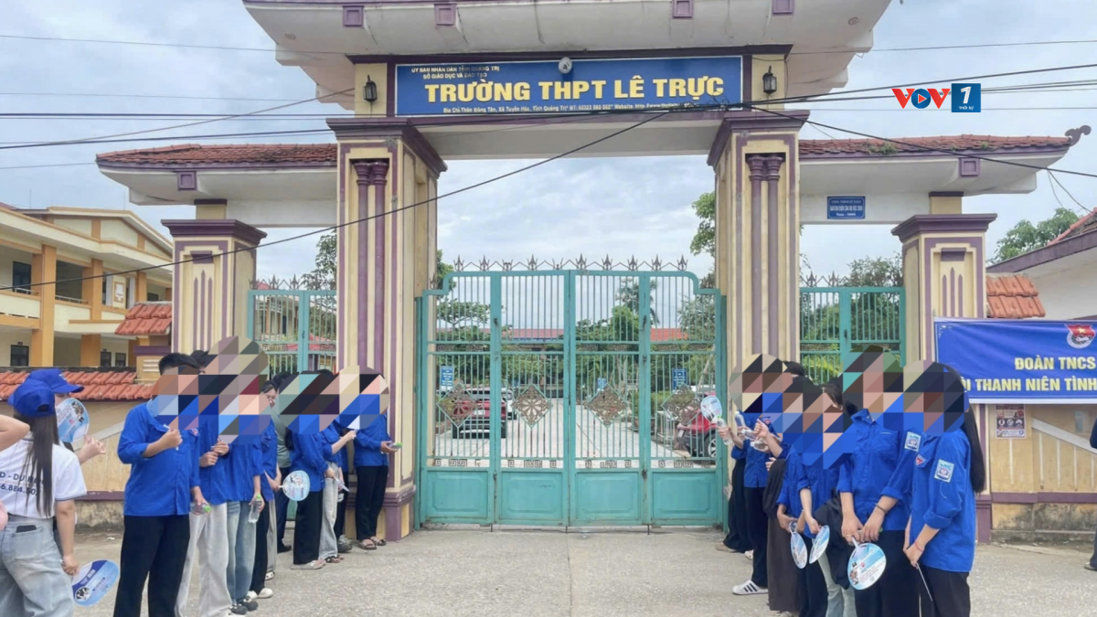 Điểm thi THPT tại trường THPT Lê Trực