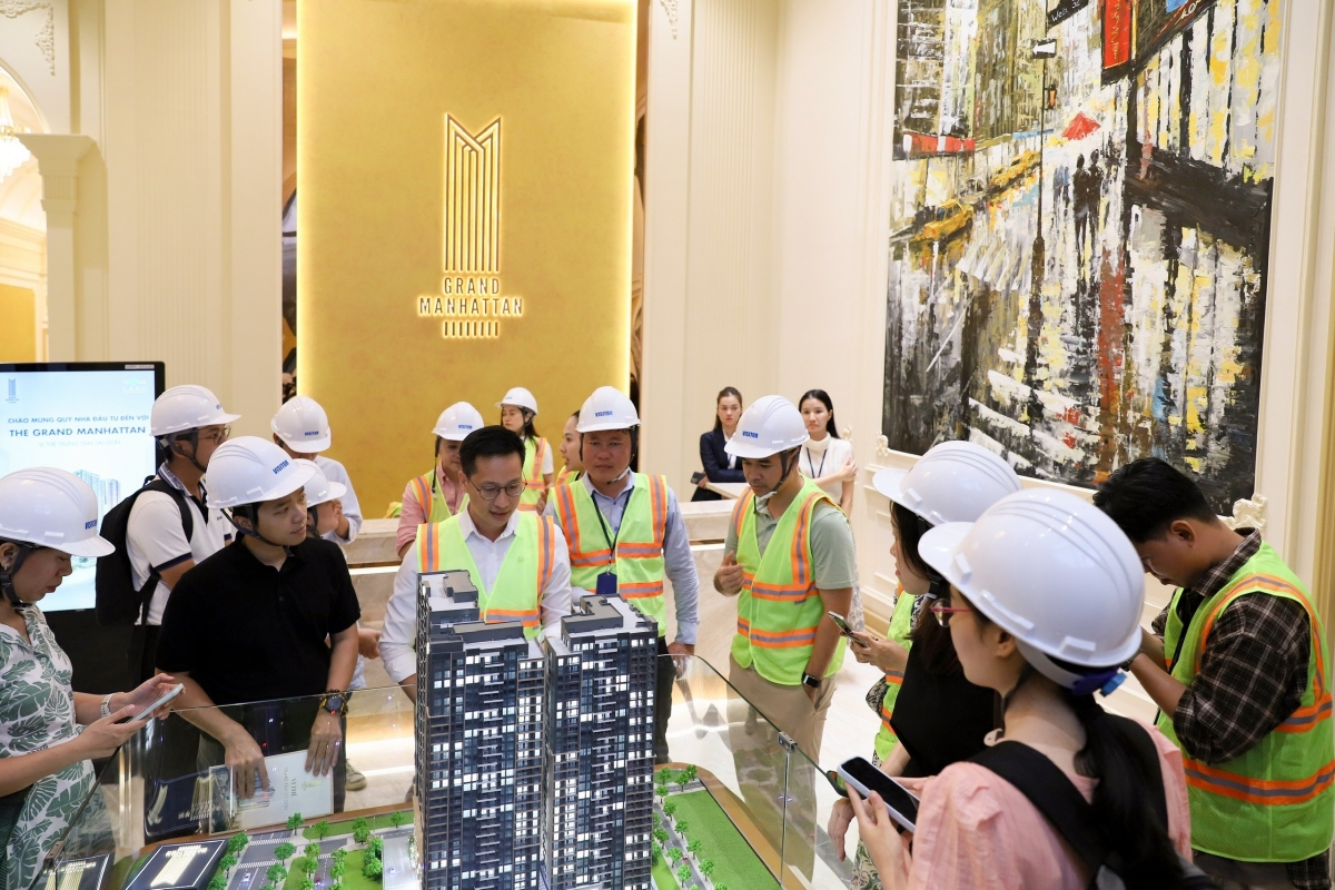 The Grand Manhattan là dự án hạng sang hiếm hoi tại khu lõi trung tâm TP.HCM