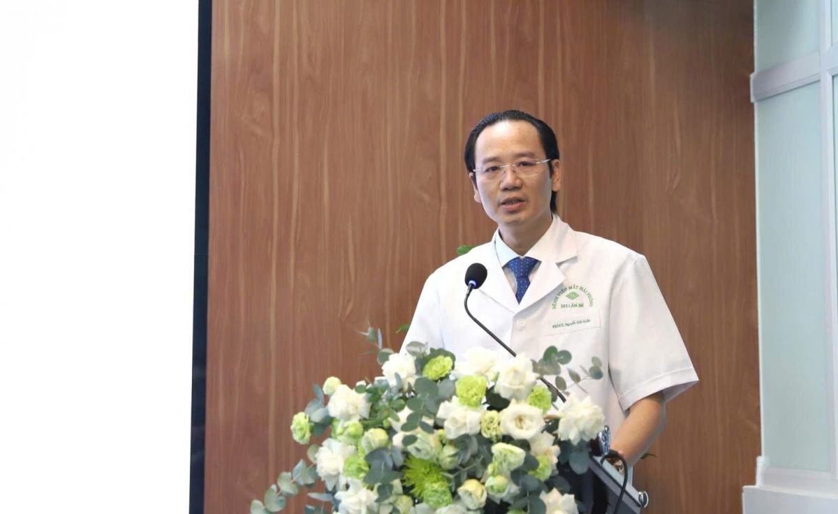 Bác sĩ chuyên khoa II Nguyễn Đức Quân, Giám đốc Bệnh viện Mắt Hải Phòng lưu ý: Sức khỏe thị giác có ý nghĩa đặc biệt đối với sự phát triển toàn diện của trẻ em.