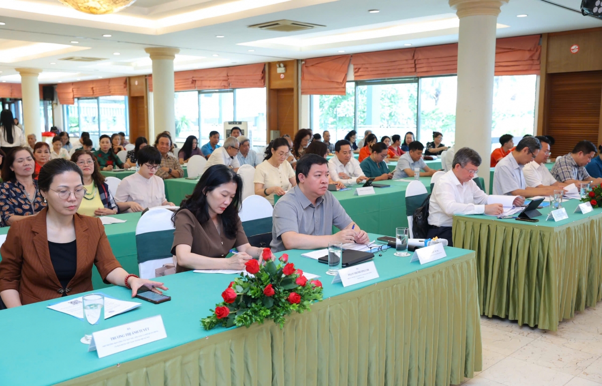 Các đại biểu tham gia Hội nghị sơ kết công tác đối ngoại nhân dân 6 tháng đầu năm và triển khai nhiệm vụ 6 tháng cuối năm 2026 do Liên hiệp các tổ chức hữu nghị thành phố Hà Nội tổ chức. (Ảnh: BTC)