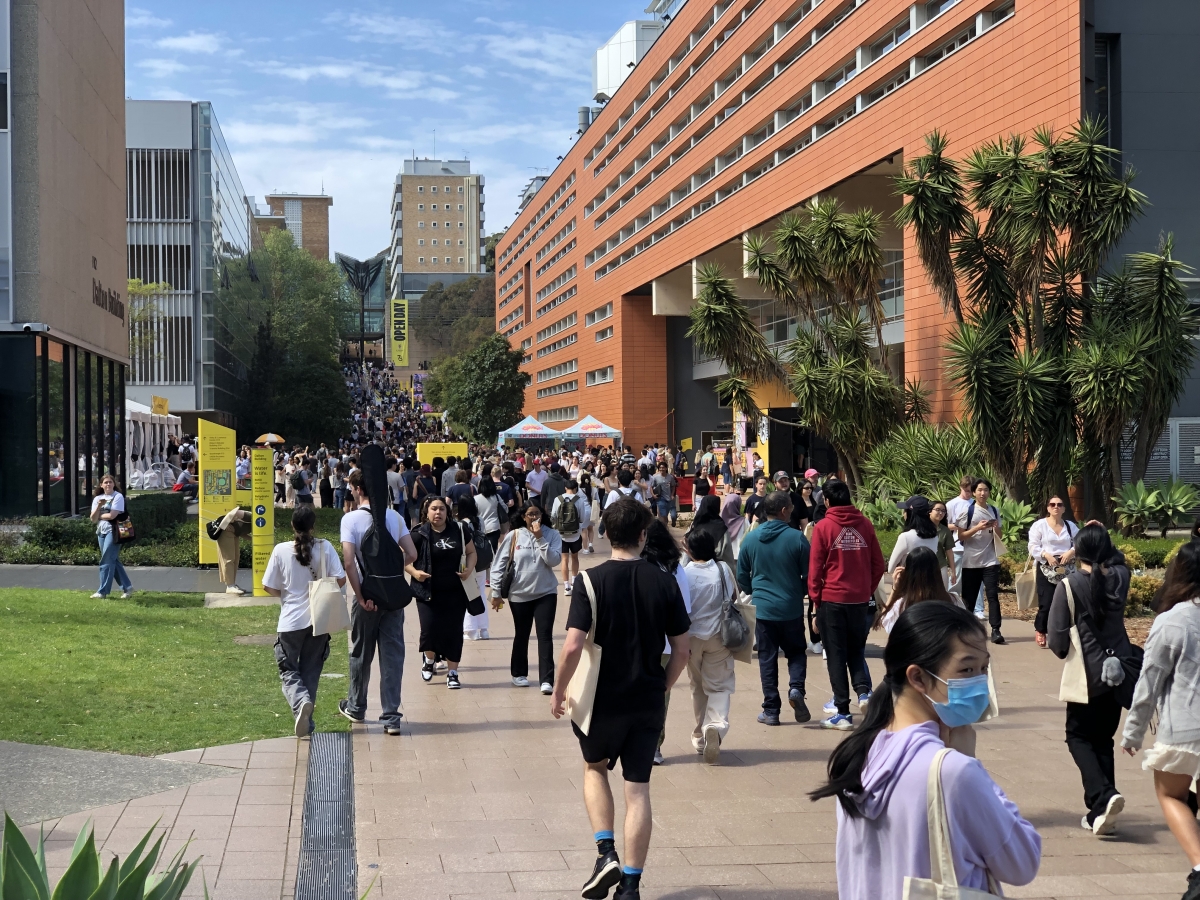 Đại học New South Wales là một trong những trường có đông sinh viên quốc tế. Nguồn: Việt Nga/VOV Australia