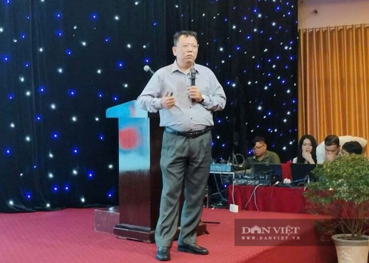 TS Ngô Xuân Nam, Phó Giám đốc Văn phòng SPS Việt Nam phát biểu tại Hội nghị.