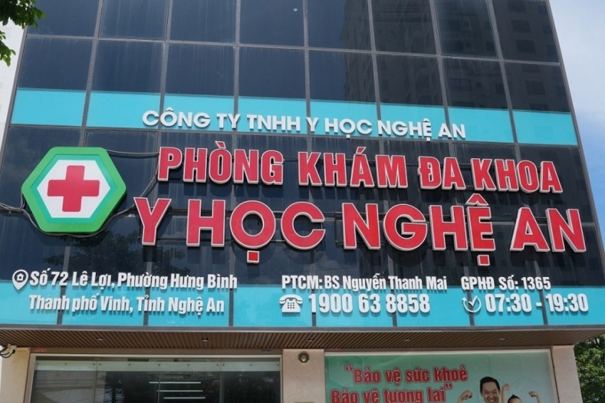 Phòng khám đa khoa Y học Nghệ An-Ảnh Công an Nghệ An