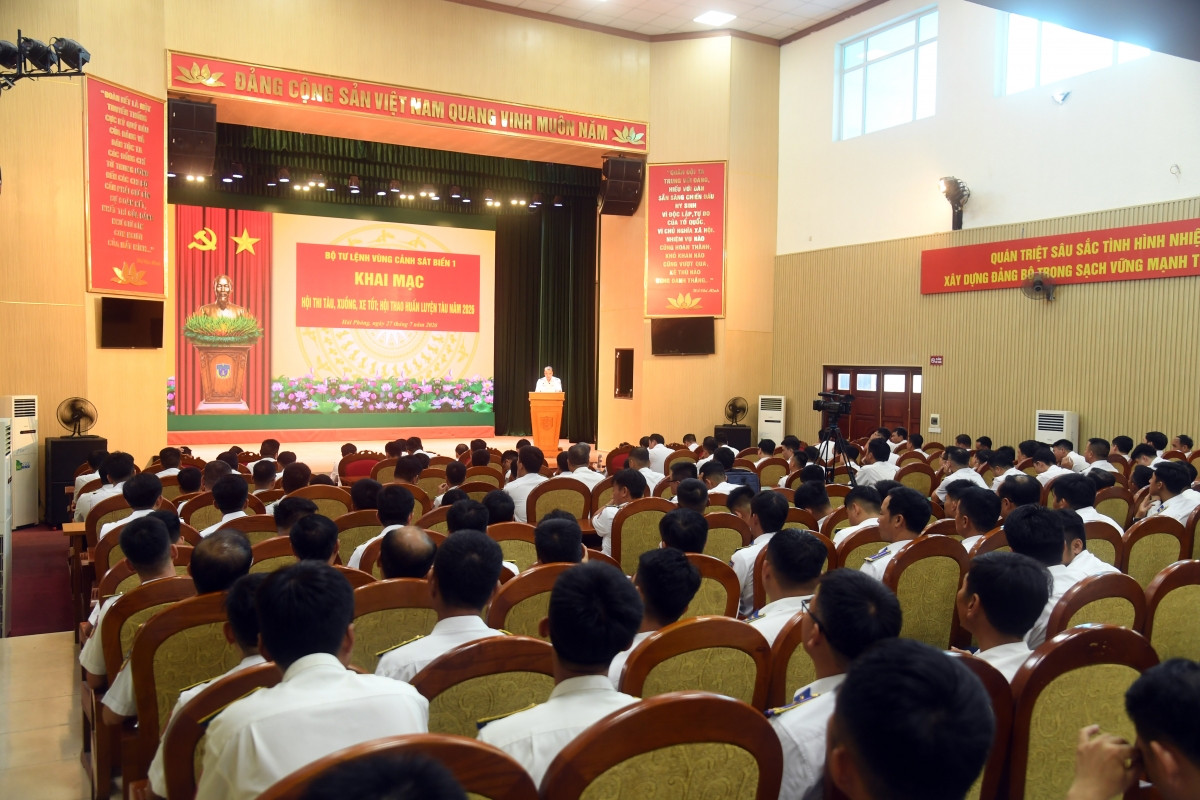 Khai mạc Hội thi tàu, xuồng, xe tốt - Hội thao huấn luyện tàu năm 2026. 