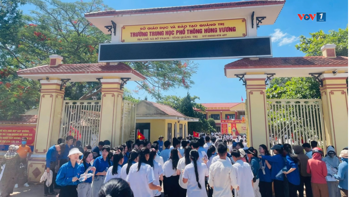 Điểm thi trường THPT Hùng Vương, xã Bố Trạch, tỉnh Quảng Trị