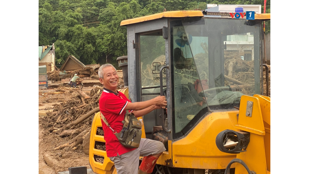 Ông Cao Ngọc Tùng ở tuổi 62 với nụ cười luôn thường trực