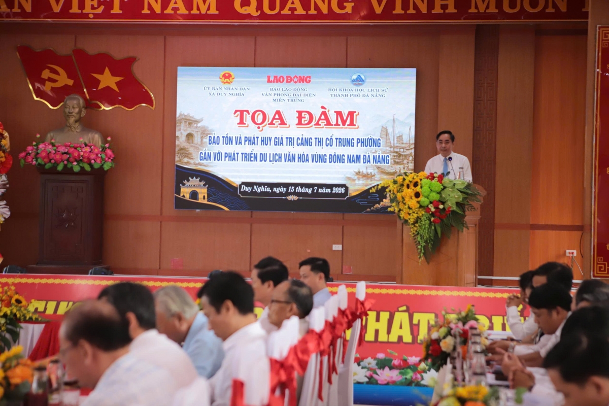 Toàn cảnh tọa đàm.
