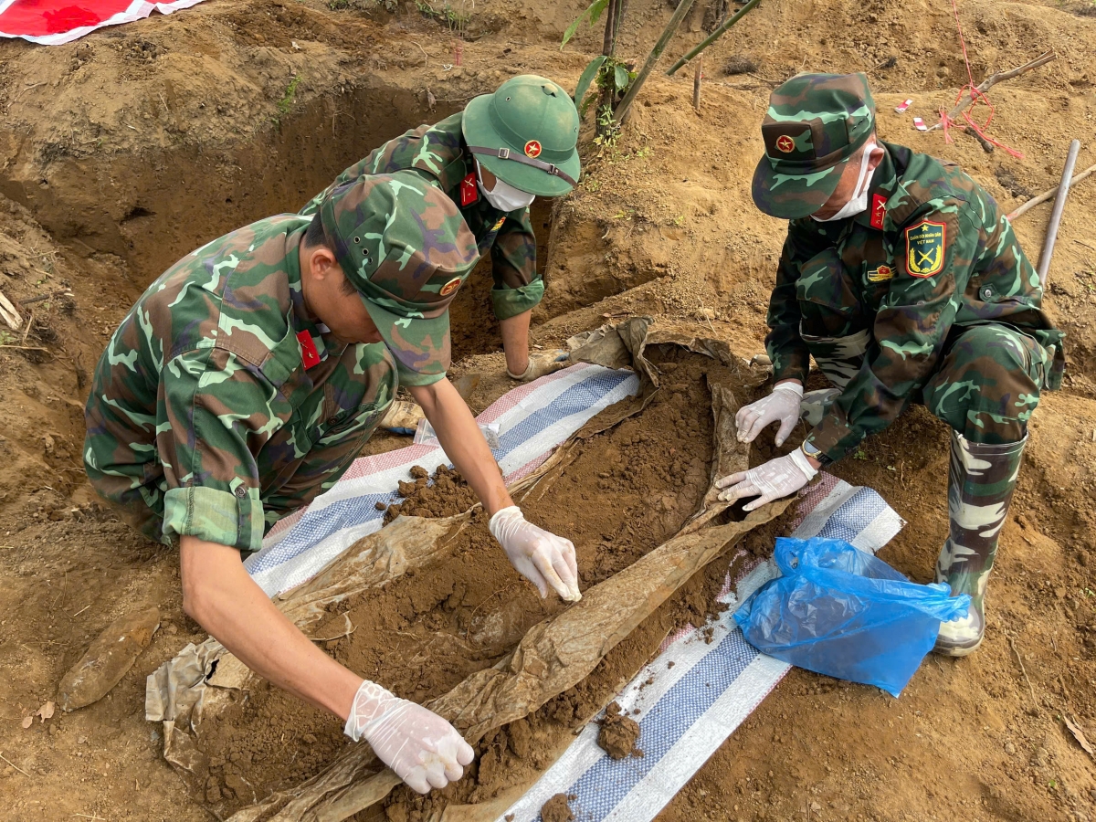 Mỗi hài cốt anh hùng liệt sĩ được tìm thấy là thành quả của một hành trình bền bỉ