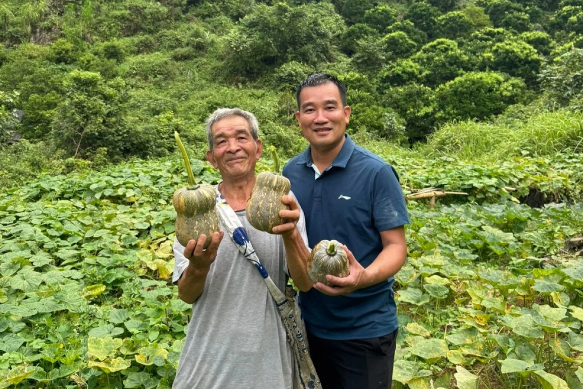 Anh Nguyễn Duy Tư - Bí thư Đảng ủy xã Vân Sơn, tỉnh Phú Thọ