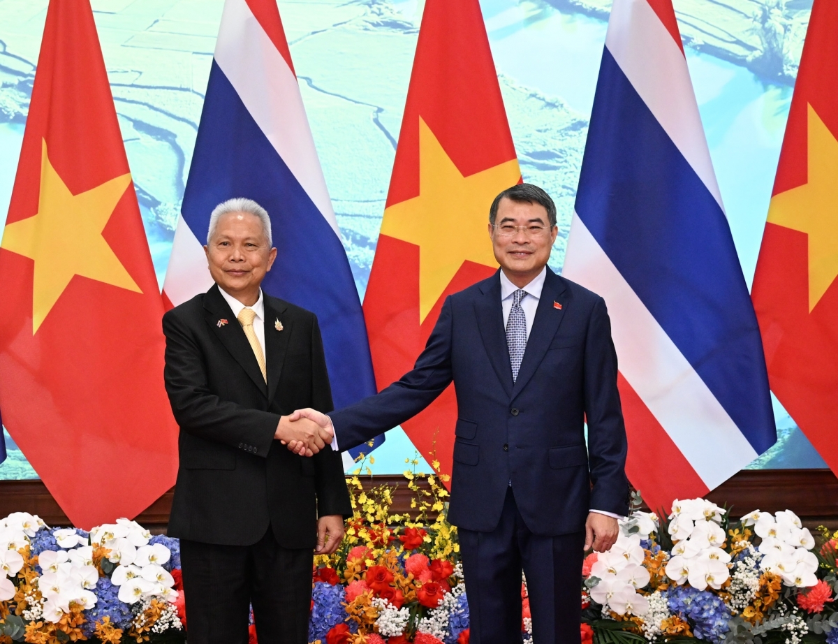 Thủ tướng hội kiến Chủ tịch Quốc hội Vương quốc Thái Lan Sophon Zaram