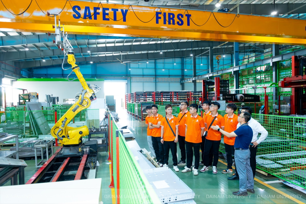 Sinh viên được thực hành tại các doanh nghiệp uy tín