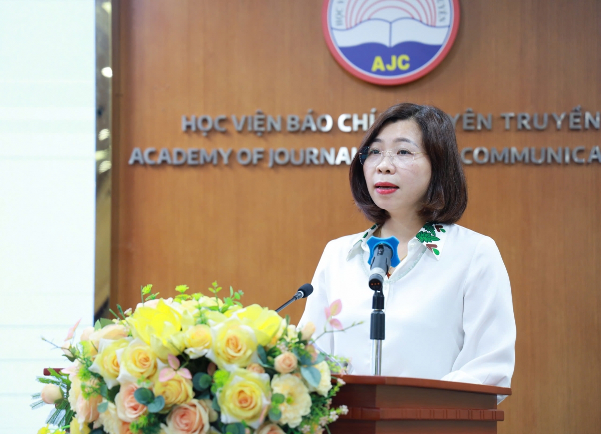 PGS.TS Nguyễn Thị Trường Giang, Phó Giám đốc Học viện Báo chí và Tuyên truyền,