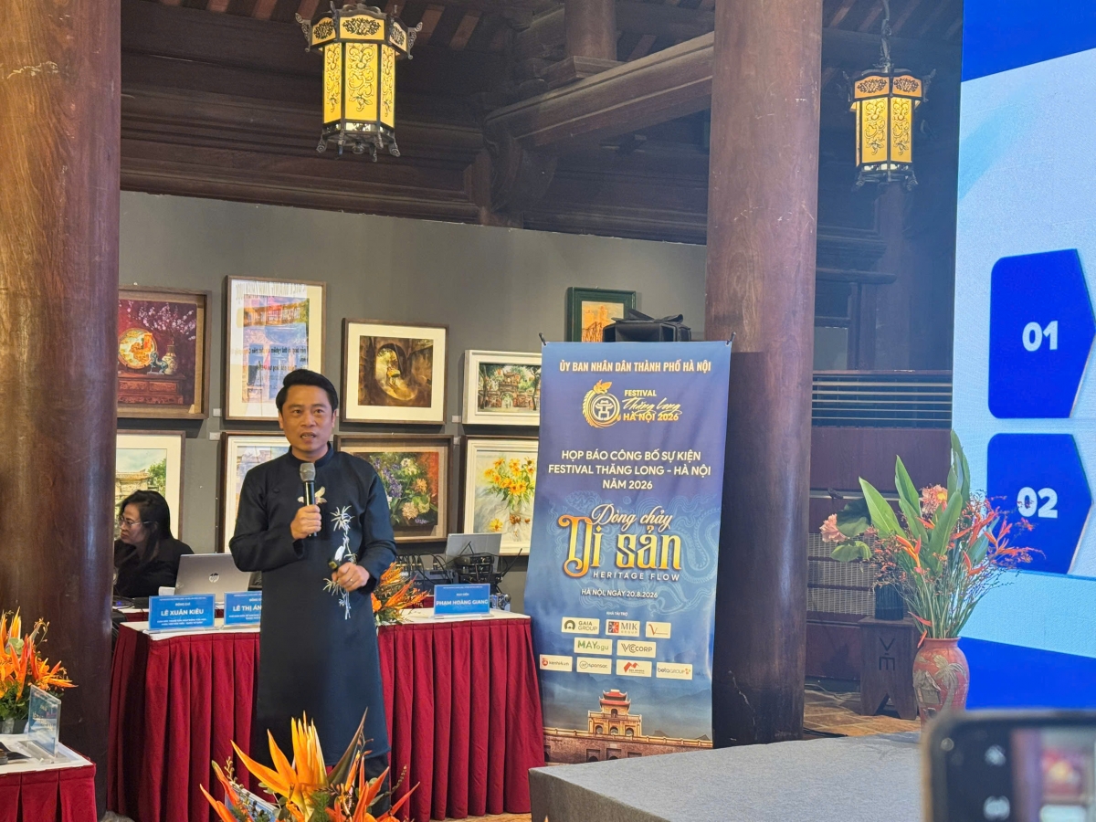 Ông Phạm Hoàng Giang, Tổng đạo diễn Festival Thăng Long - Hà Nội lần thứ II.