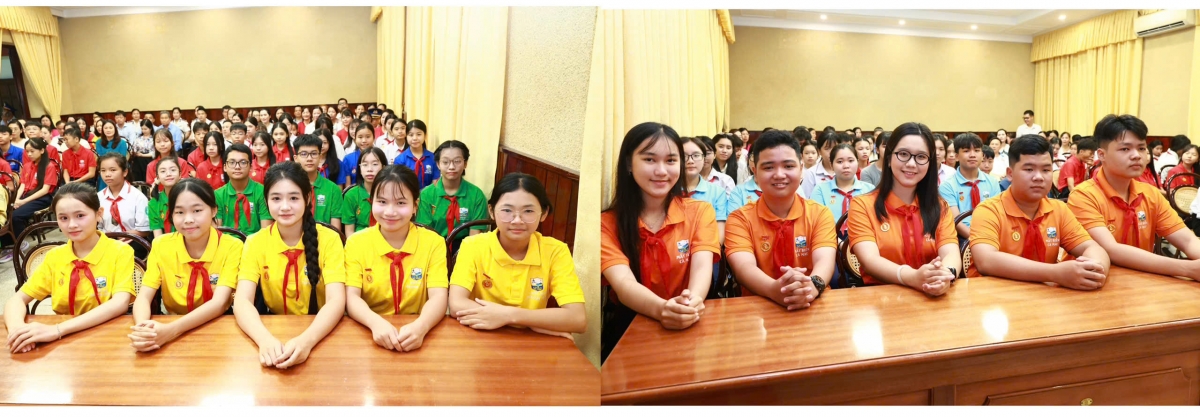 52 em học sinh tham gia Chung kết toàn quốc Cuộc thi “Em yêu biển, đảo quê hương” được tặng Huy hiệu Bác Hồ