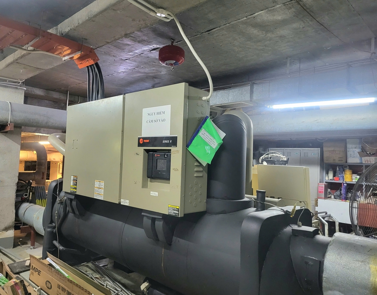Hệ thống máy phát điện của Khách sạn Indochine Palace, Huế có quy mô công suất 3.200KVA 