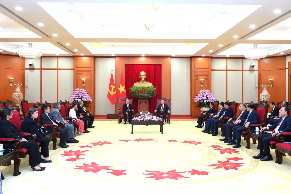 Toàn cảnh buổi tiếp